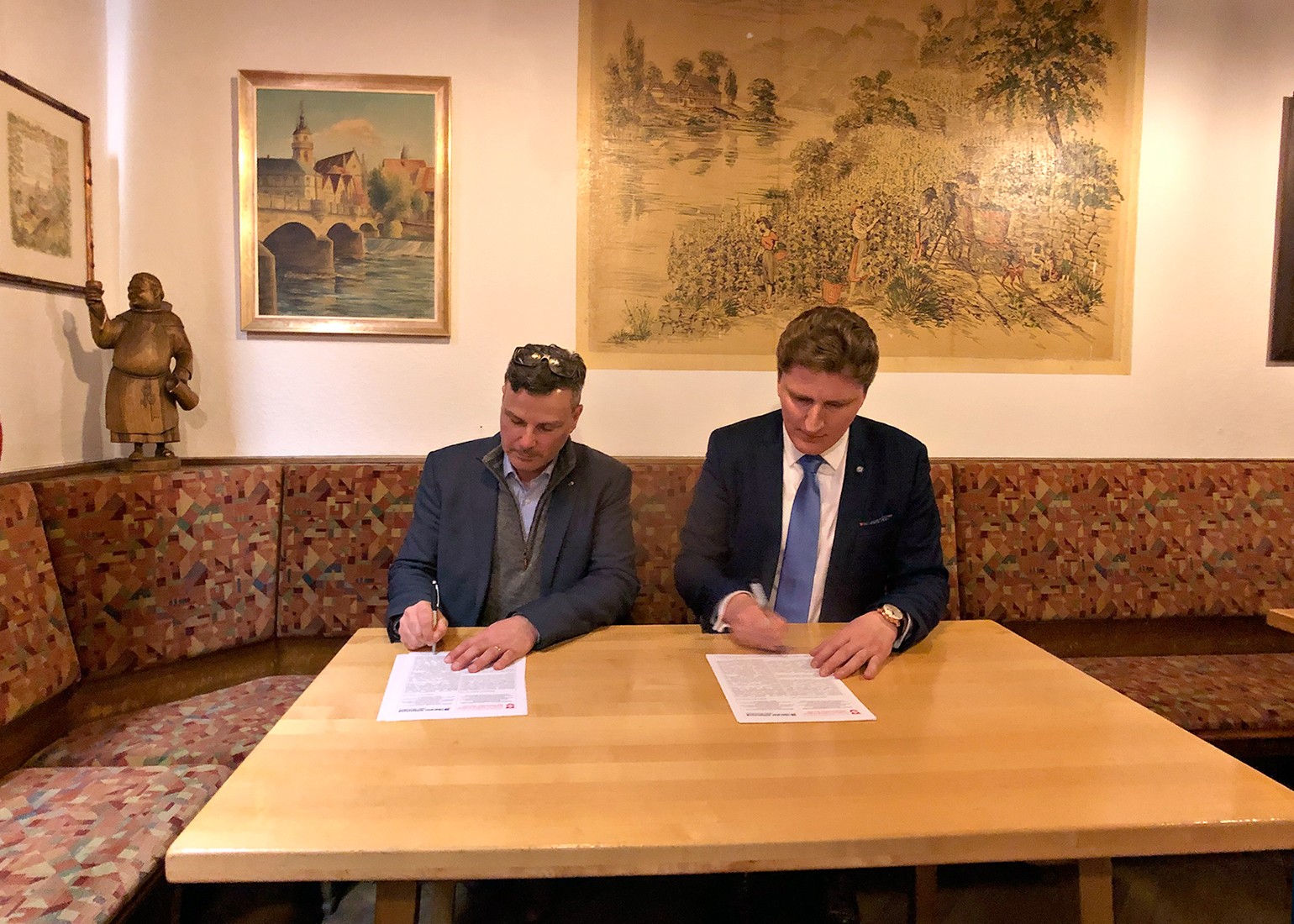 Заключено соглашение о сотрудничестве и взаимопонимании с Объединением либерального среднего бизнеса Баден-Вюртемберга