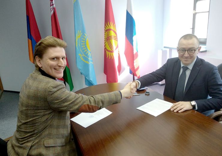 Подписание соглашения о сотрудничестве с Научным центром Евразийской интеграции
